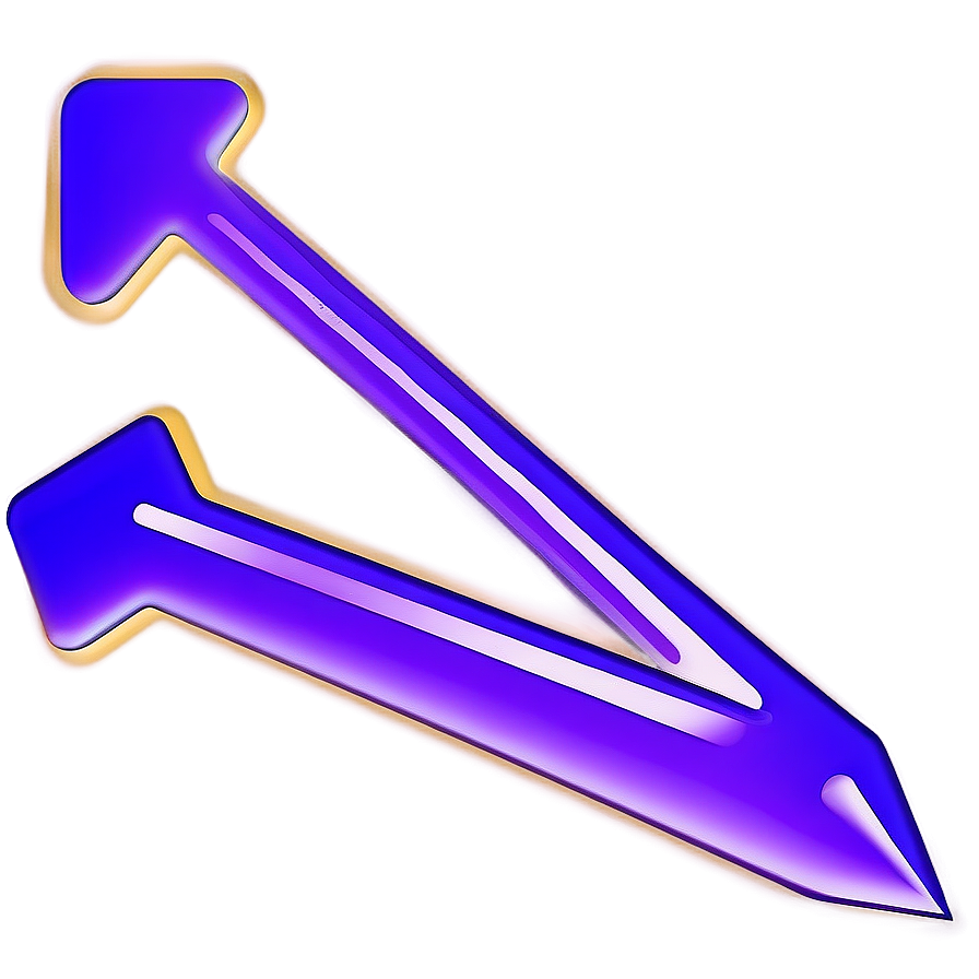 Transparent Purple Arrow Clipart Png 95 PNG Image