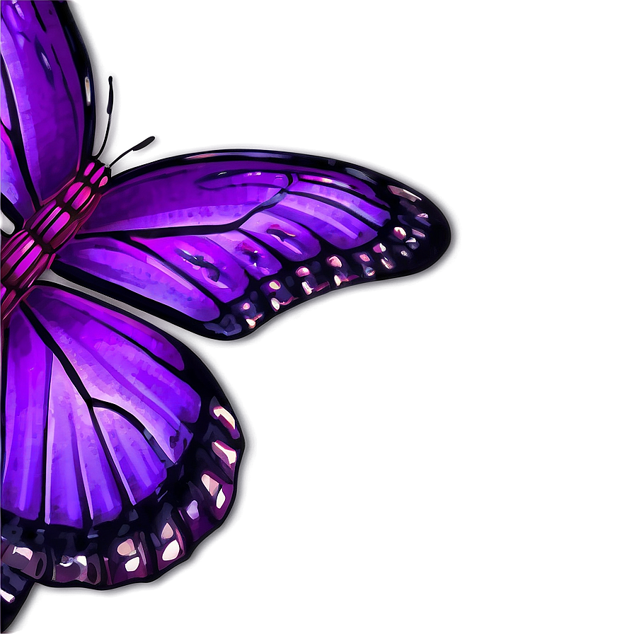 Transparent Purple Butterfly Png 1 PNG Image