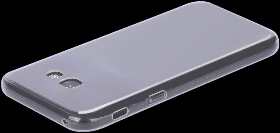 Transparent Smartphone Case Isolated PNG Image