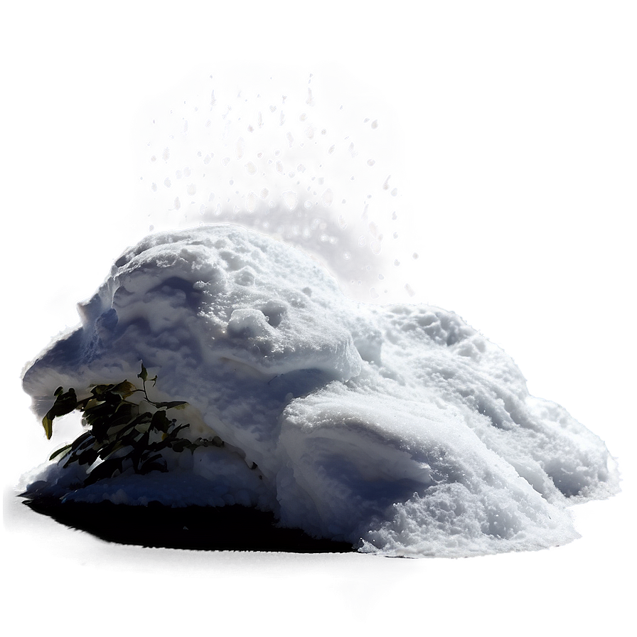 Transparent Snow Pile Png Sfg PNG Image