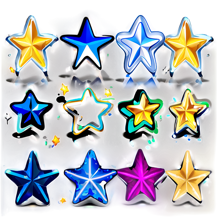 Transparent Stars Clipart Png 05252024 PNG Image