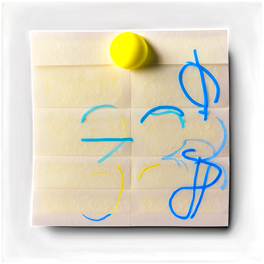 Transparent Sticky Note Png 96 PNG Image