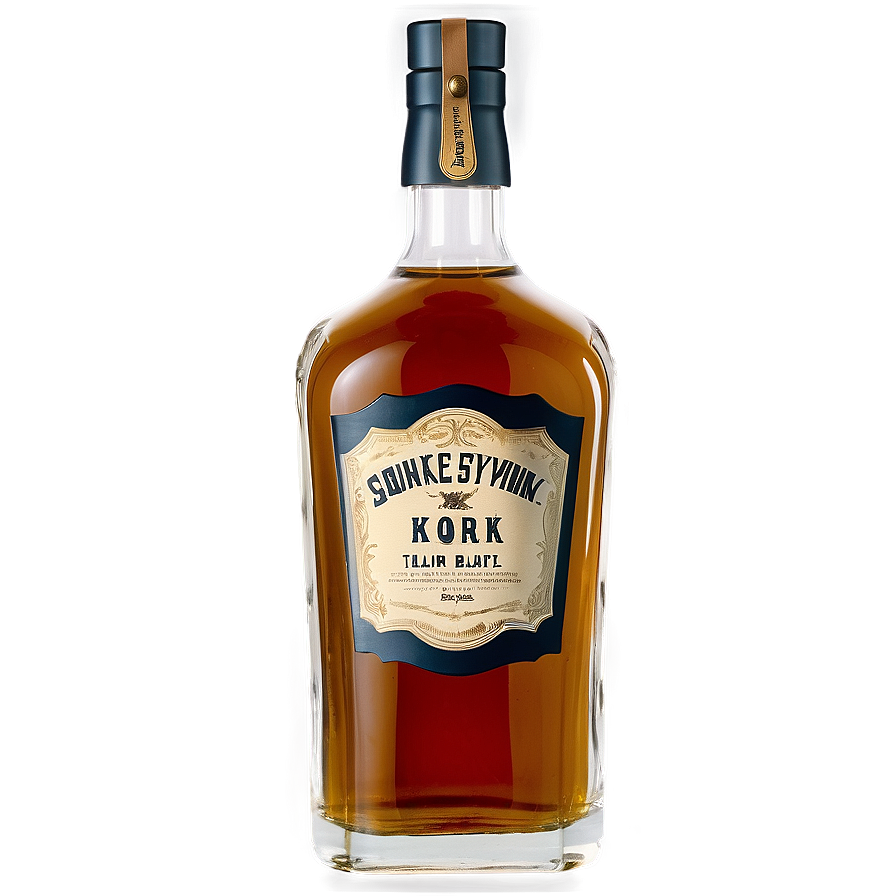 Transparent Whiskey Bottle Png Gic87 PNG Image