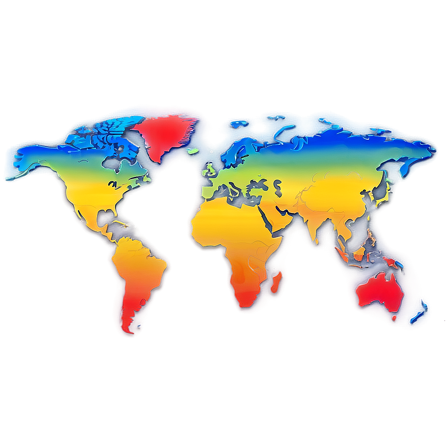 Transparent World Map Outline Png Pet PNG Image