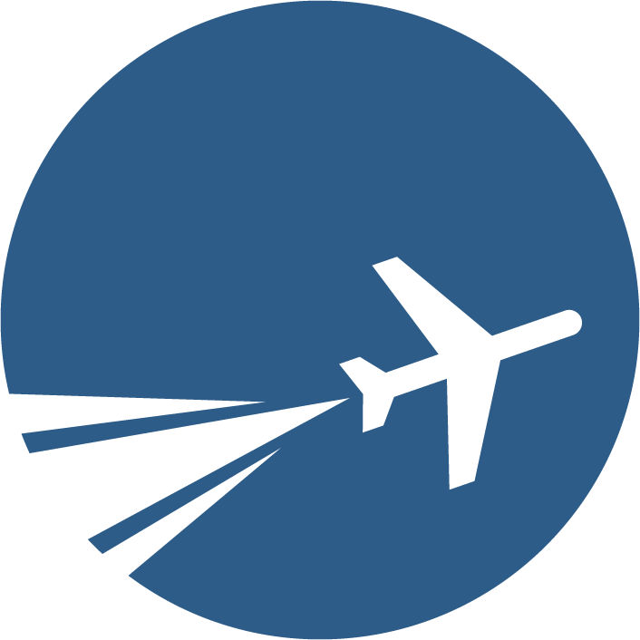 Travel Airplane Logo Design PNG Image