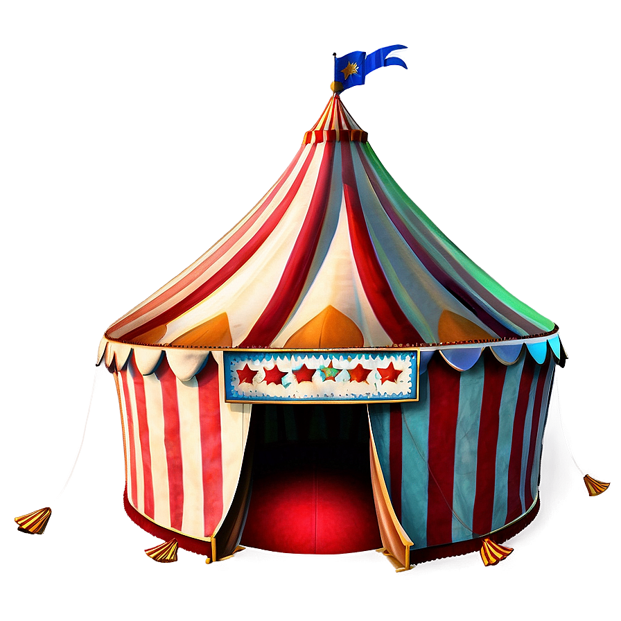 Traveling Circus Tent Png Ppt PNG Image