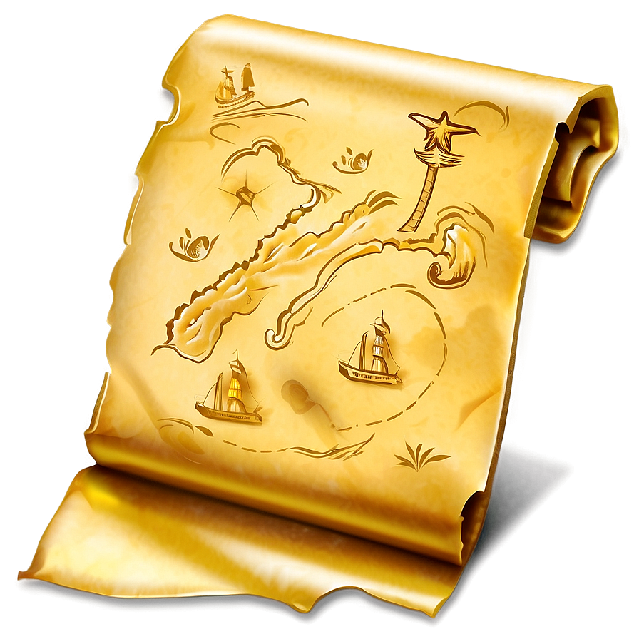 Treasure Map Png Dka PNG Image