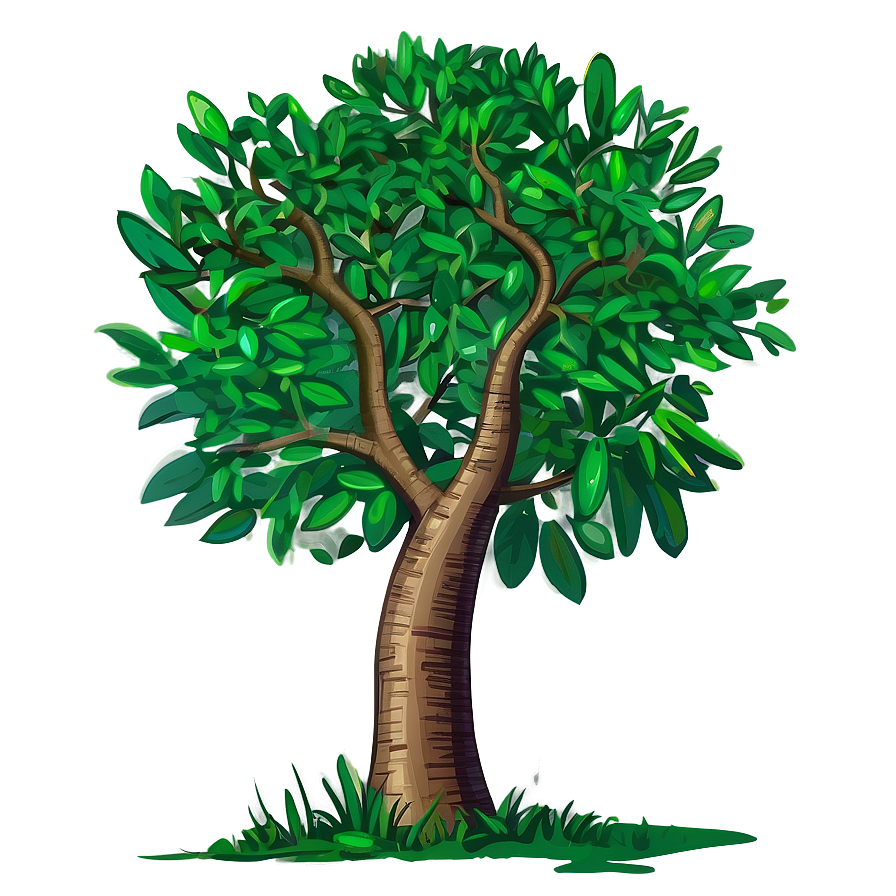 Tree Drawing A PNG Image