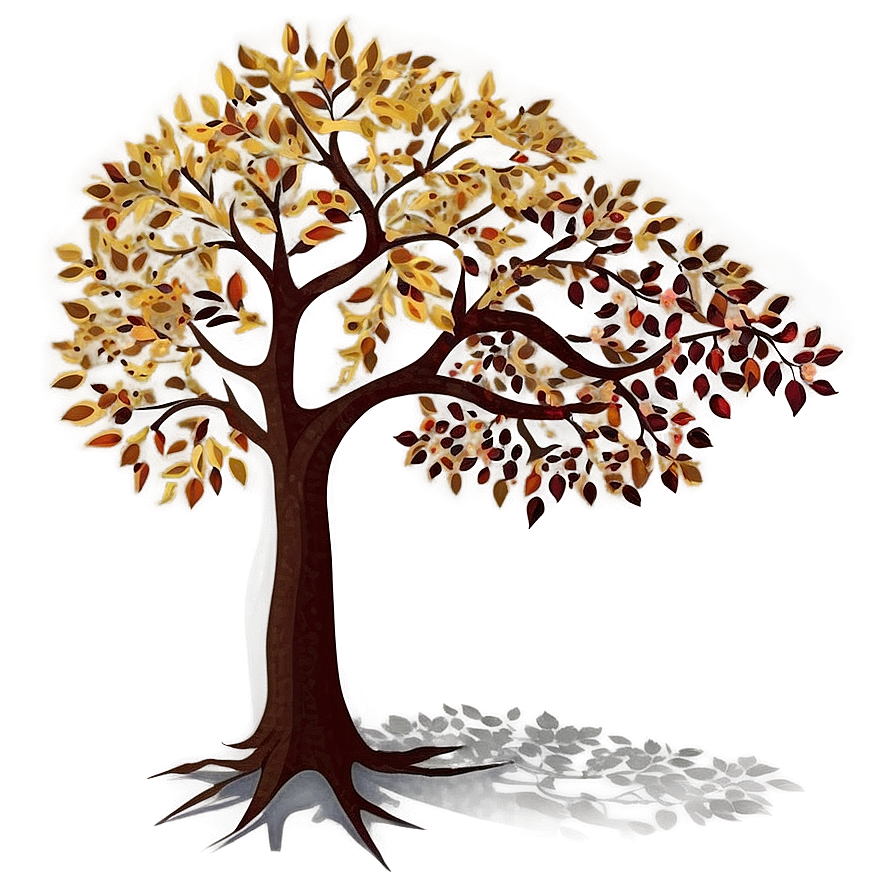 Tree Of Life In Autumn Colors Png Vph29 PNG Image