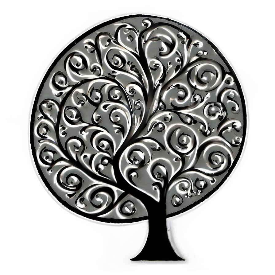 Tree Of Life With Swirling Branches Png 89 PNG Image