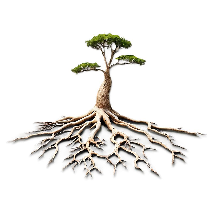 Tree Roots A PNG Image