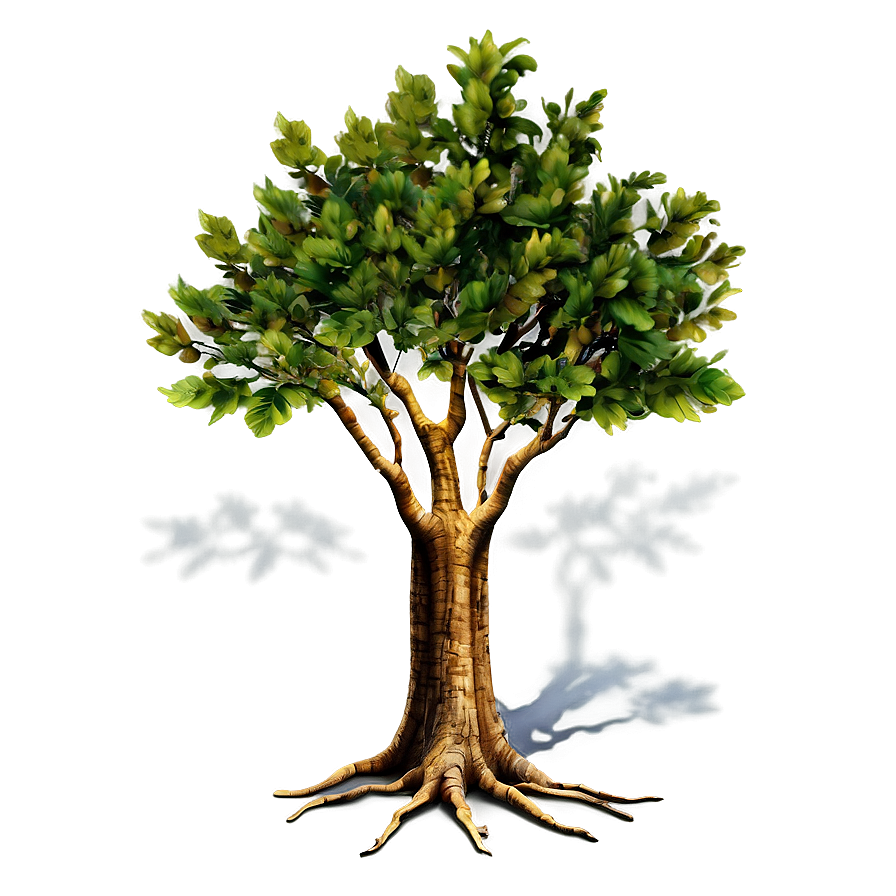 Tree Shadow B PNG Image