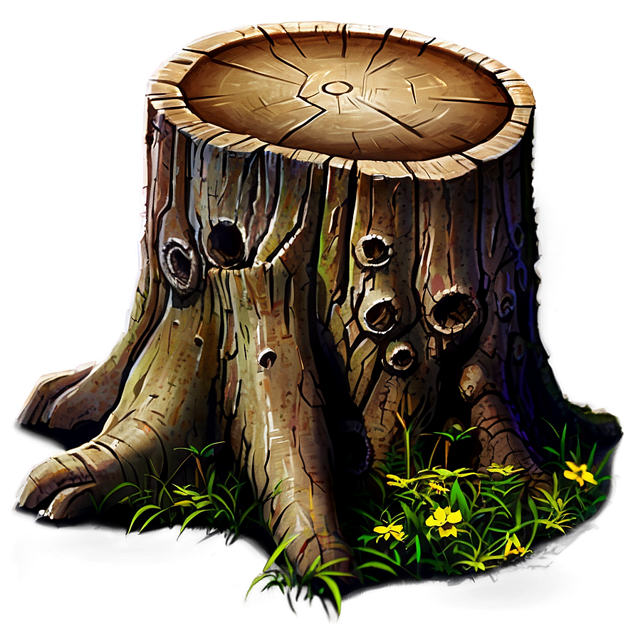 Tree Stump B PNG Image