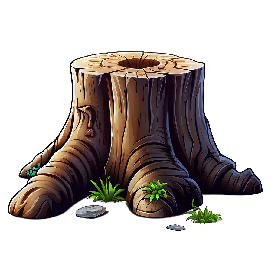 Tree Stump Clipart Png 06132024 PNG Image