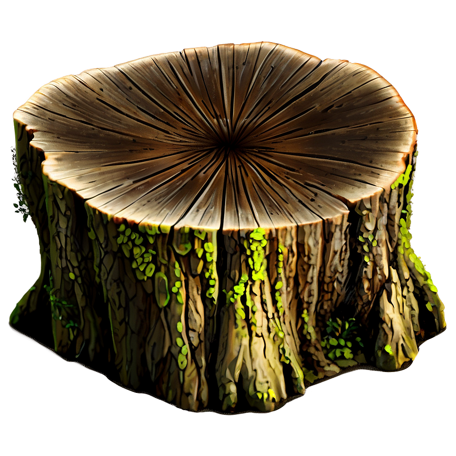 Tree Stump With Fungus Png 35 PNG Image