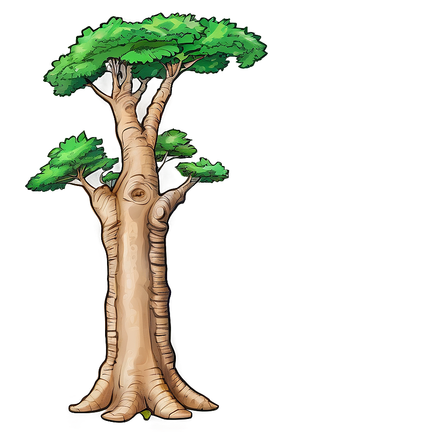 Tree Trunk Drawing Png Cff PNG Image