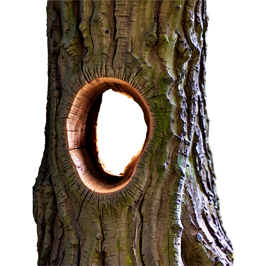 Tree Trunk With Hole Png Ihf PNG Image