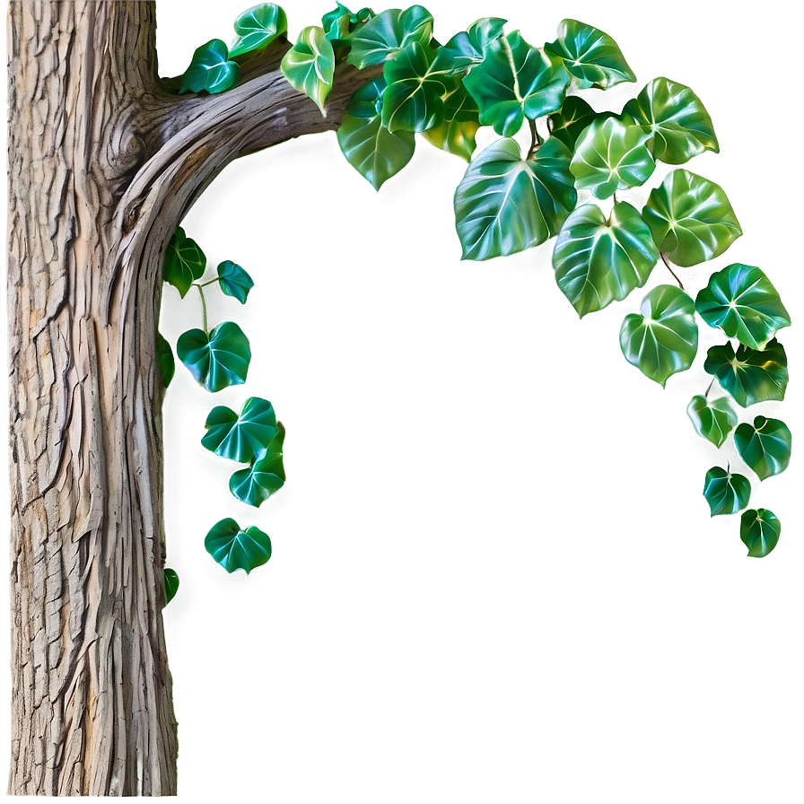 Tree Trunk With Ivy Png Dmb47 PNG Image