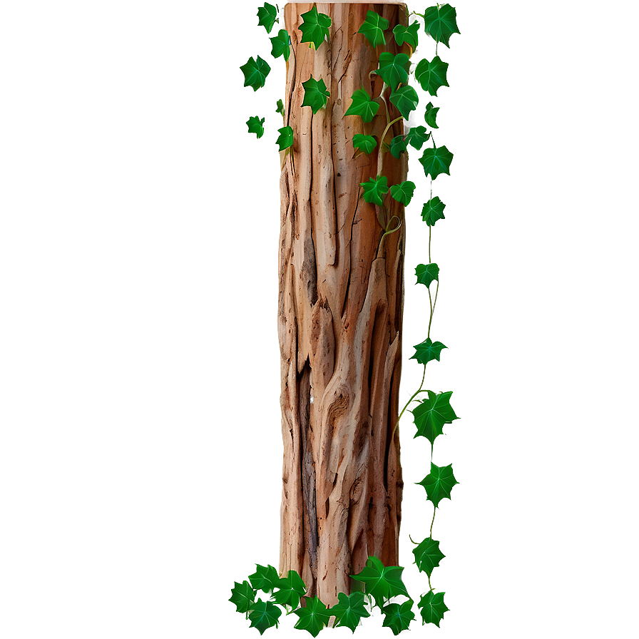 Tree Trunk With Ivy Png Vgu22 PNG Image