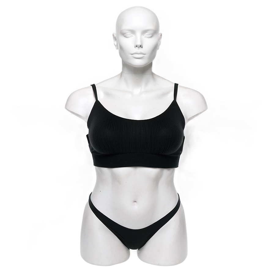 Trendy Black Crop Top Png Fxu PNG Image