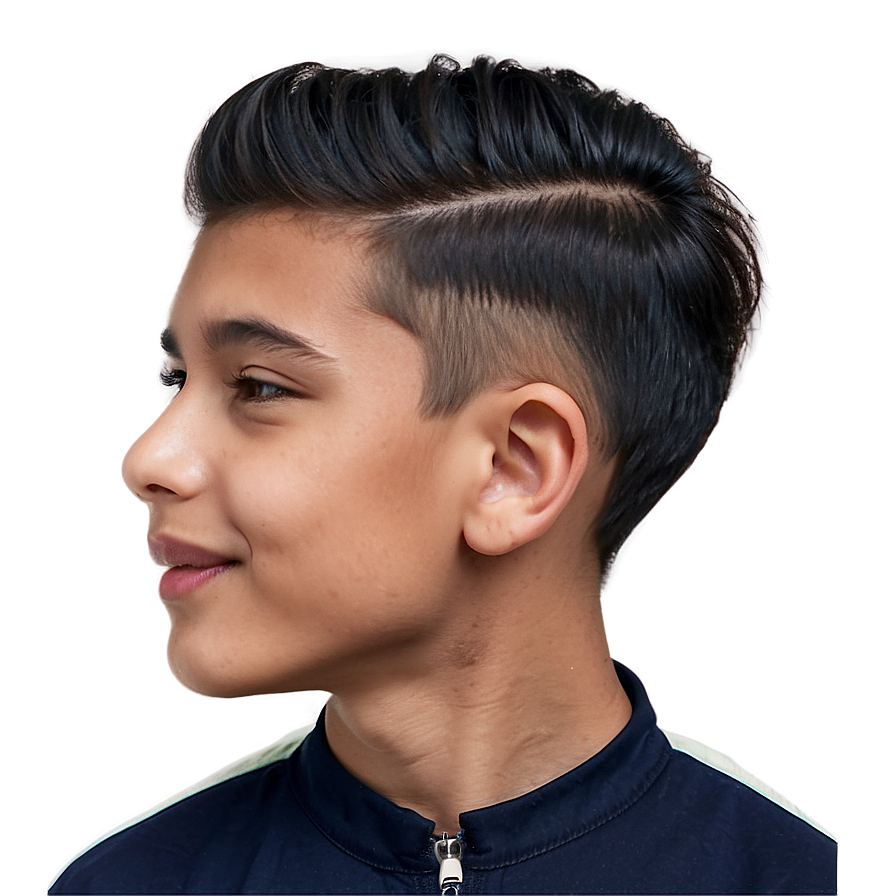 Trendy Boy Hairstyles Png Bpc PNG Image