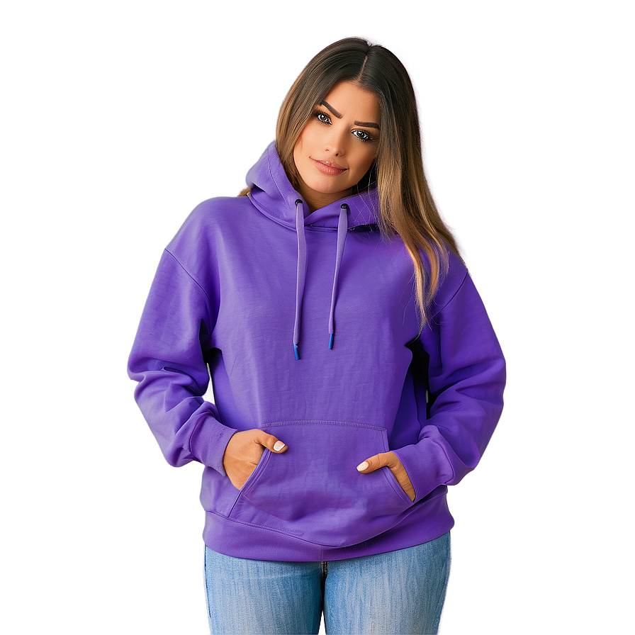 Trendy Purple Hoodie Illustration Png Pid1 PNG Image