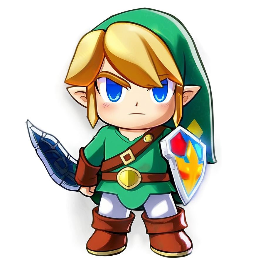 Tri Force Heroes Link Png Wus PNG Image