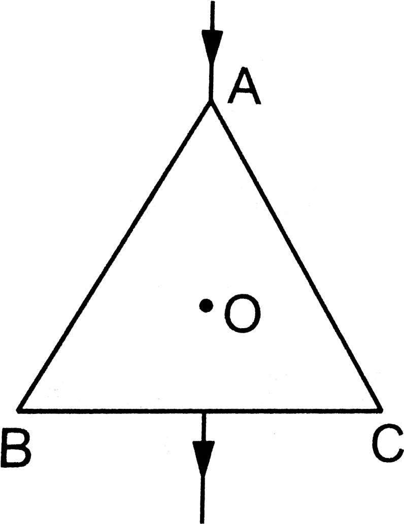 Triangle_ A B C_with_ Centroid PNG Image