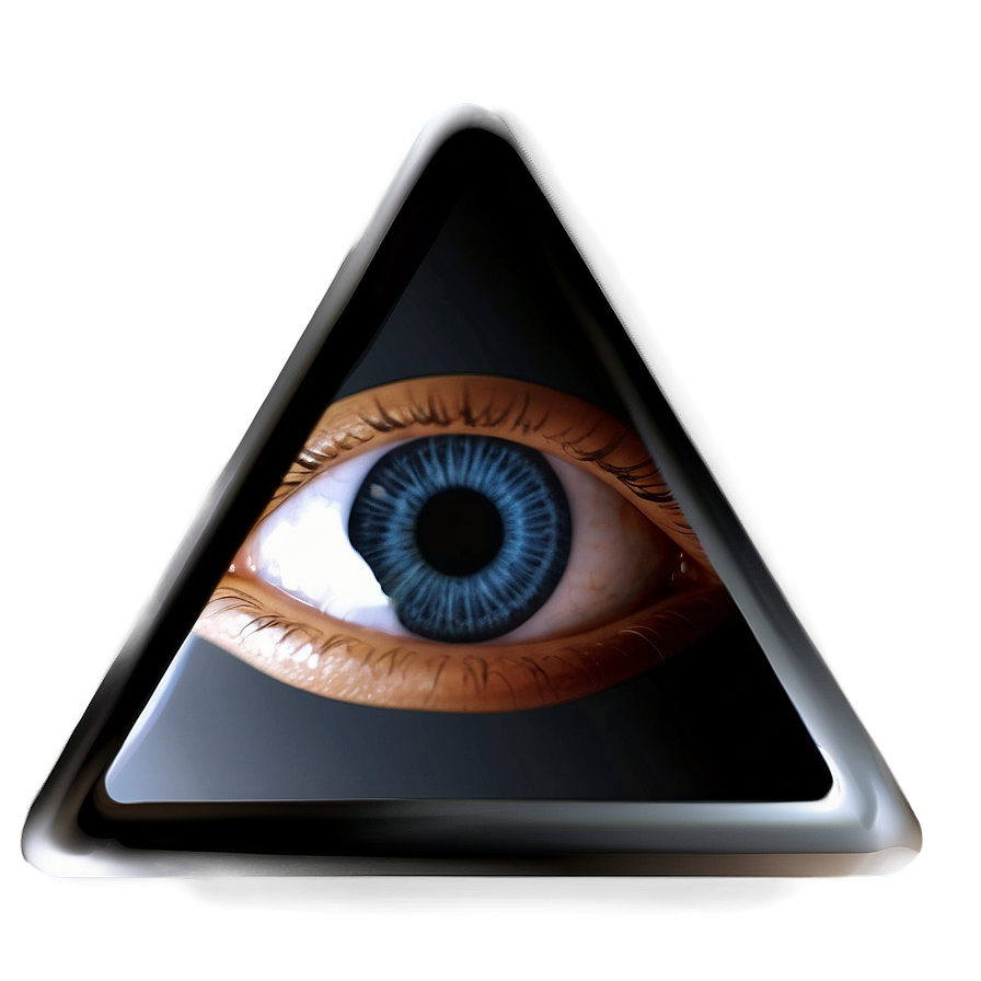 Triangle Eye Symbol Png 8 PNG Image