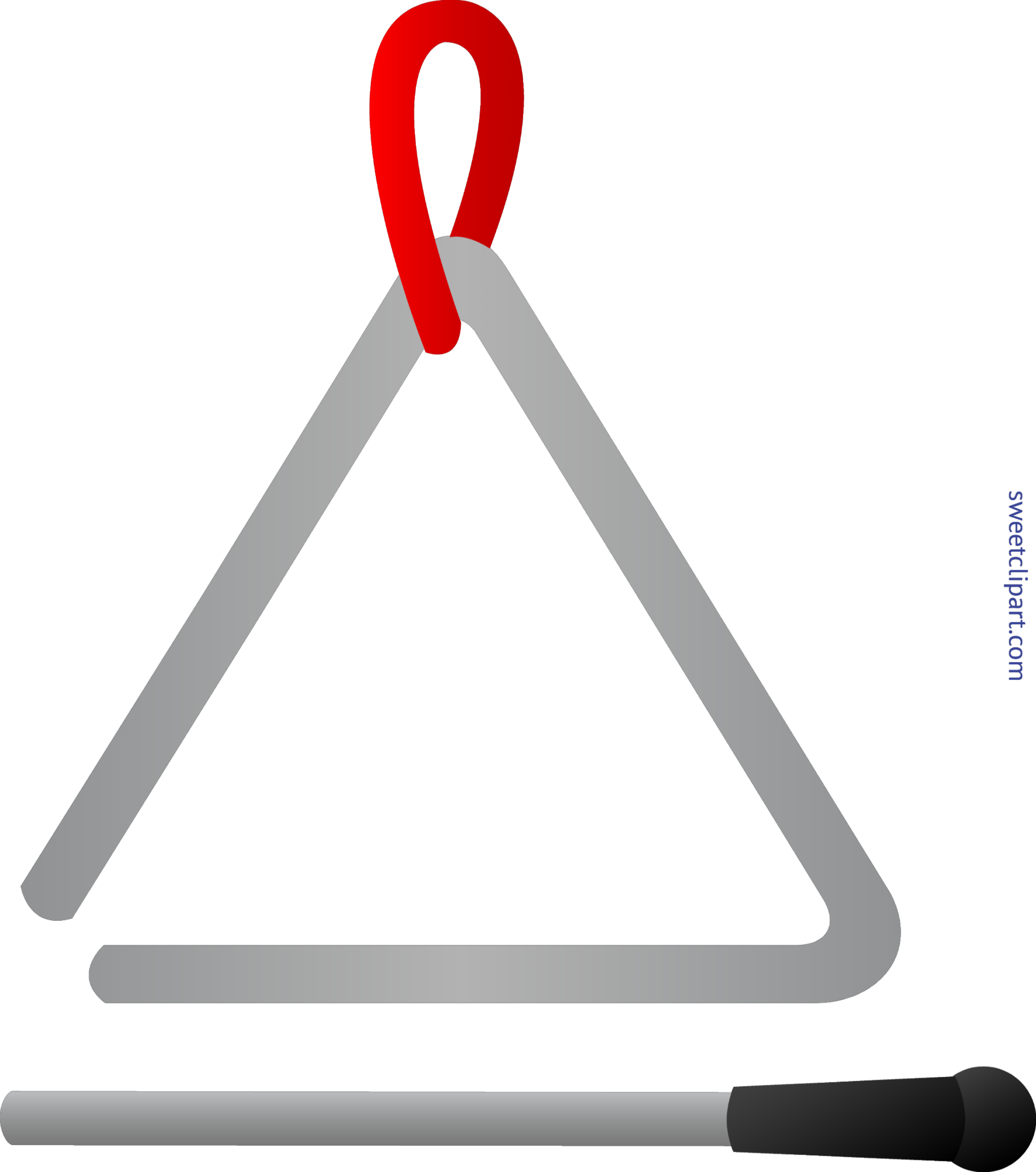 Triangle Instrument Clipart PNG Image