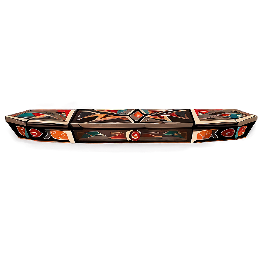 Tribal Coffin Png Bkn89 PNG Image