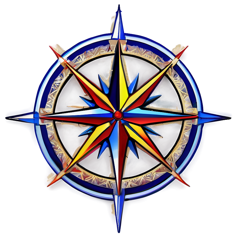 Tribal Compass Rose Symbol Png 05252024 PNG Image