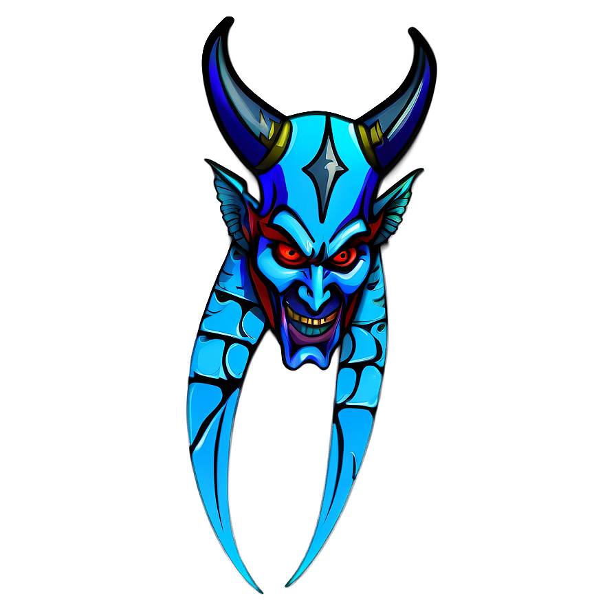 Tribal Devil Tattoo Png 05232024 PNG Image