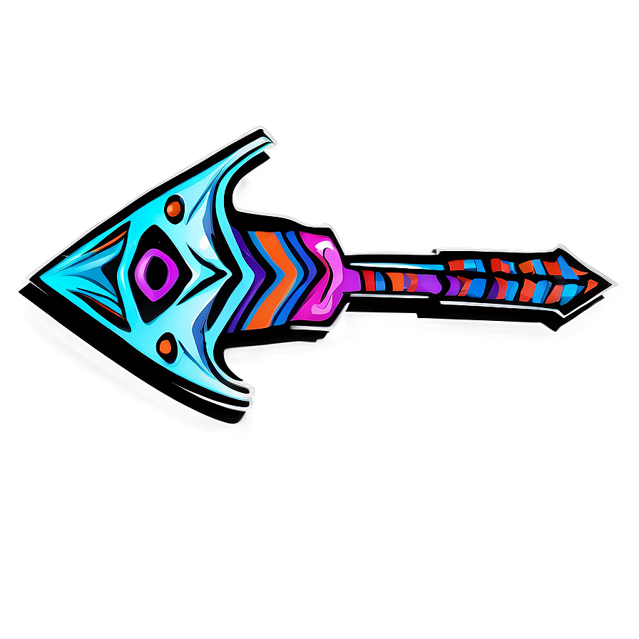 Tribal Hand Drawn Arrow Png Ygk PNG Image