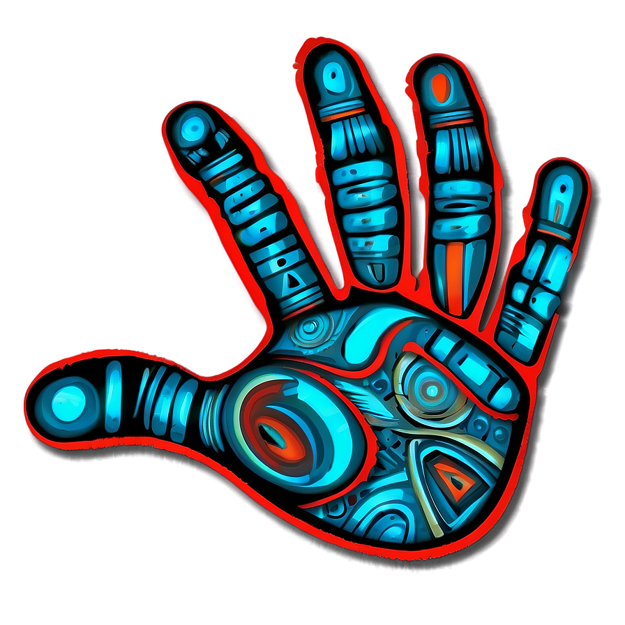 Tribal Handprint Symbol Png 06212024 PNG Image