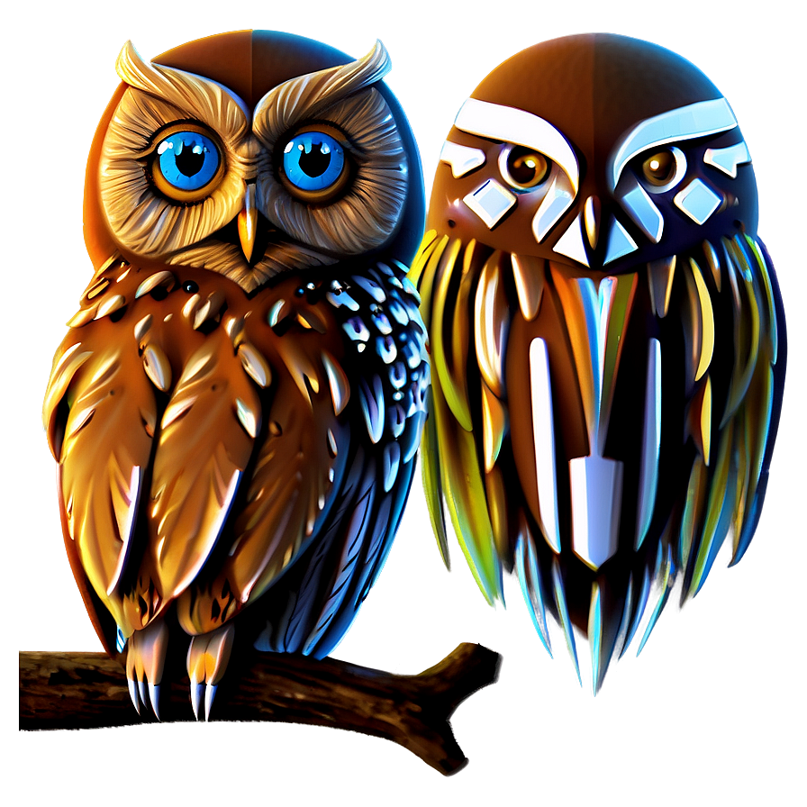 Tribal Owl Png 05062024 PNG Image