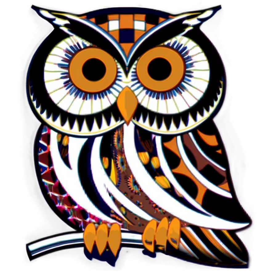 Tribal Owl Png Uve PNG Image