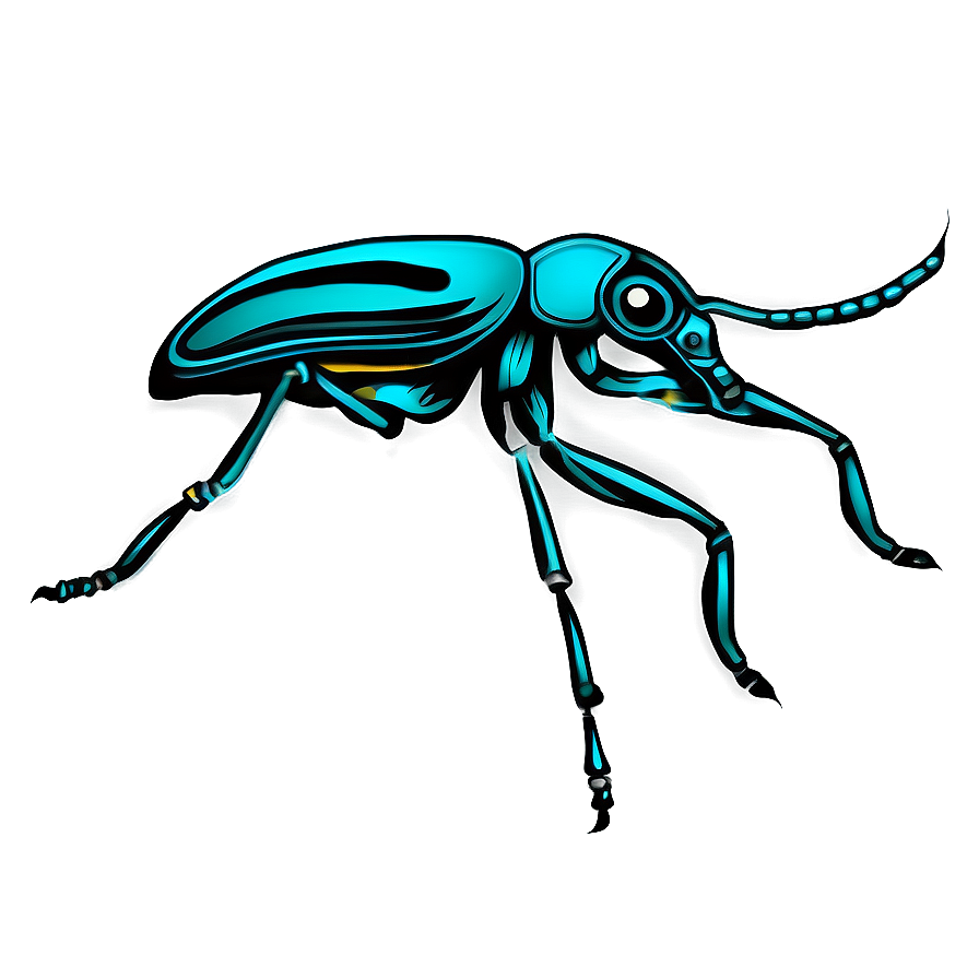 Tribal Weevil Tattoo Design Png Fph68 PNG Image