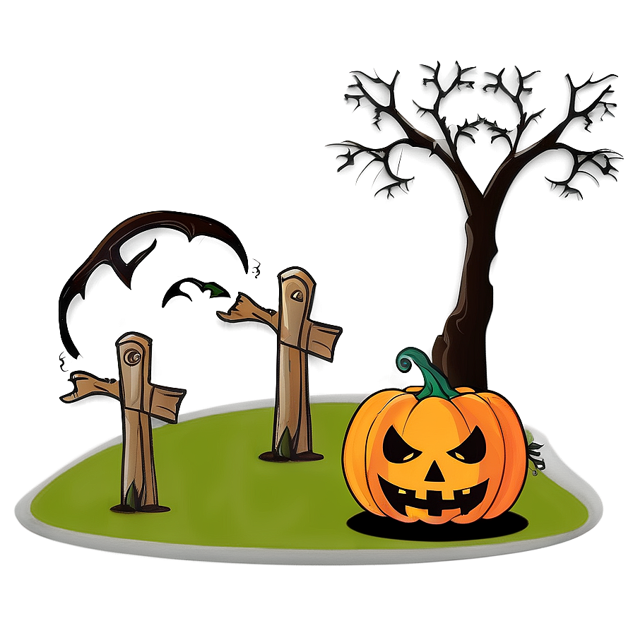 Trick Or Treat Halloween Cartoon Png Ixs54 PNG Image