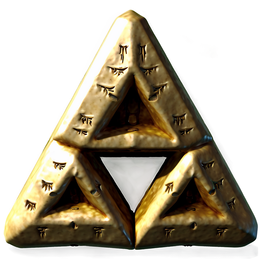 Triforce 3d Model Png 8 PNG Image