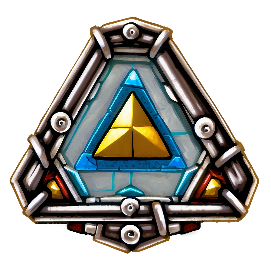 Triforce Chain Link Png 05242024 PNG Image