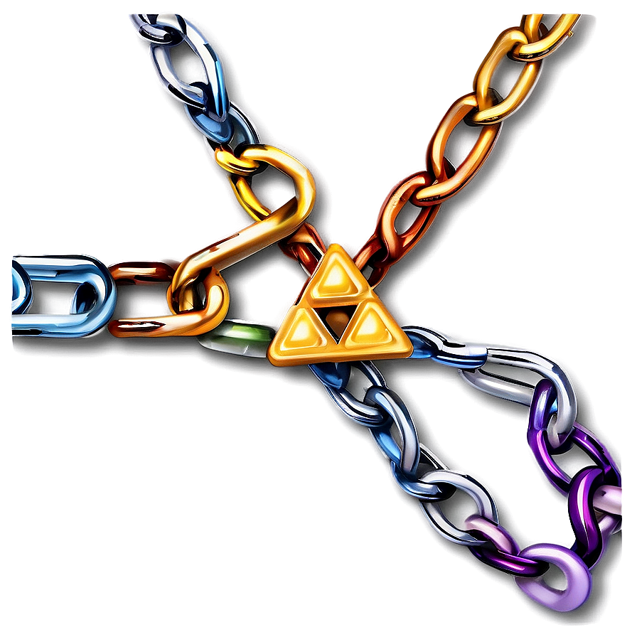 Triforce Chain Link Png 32 PNG Image