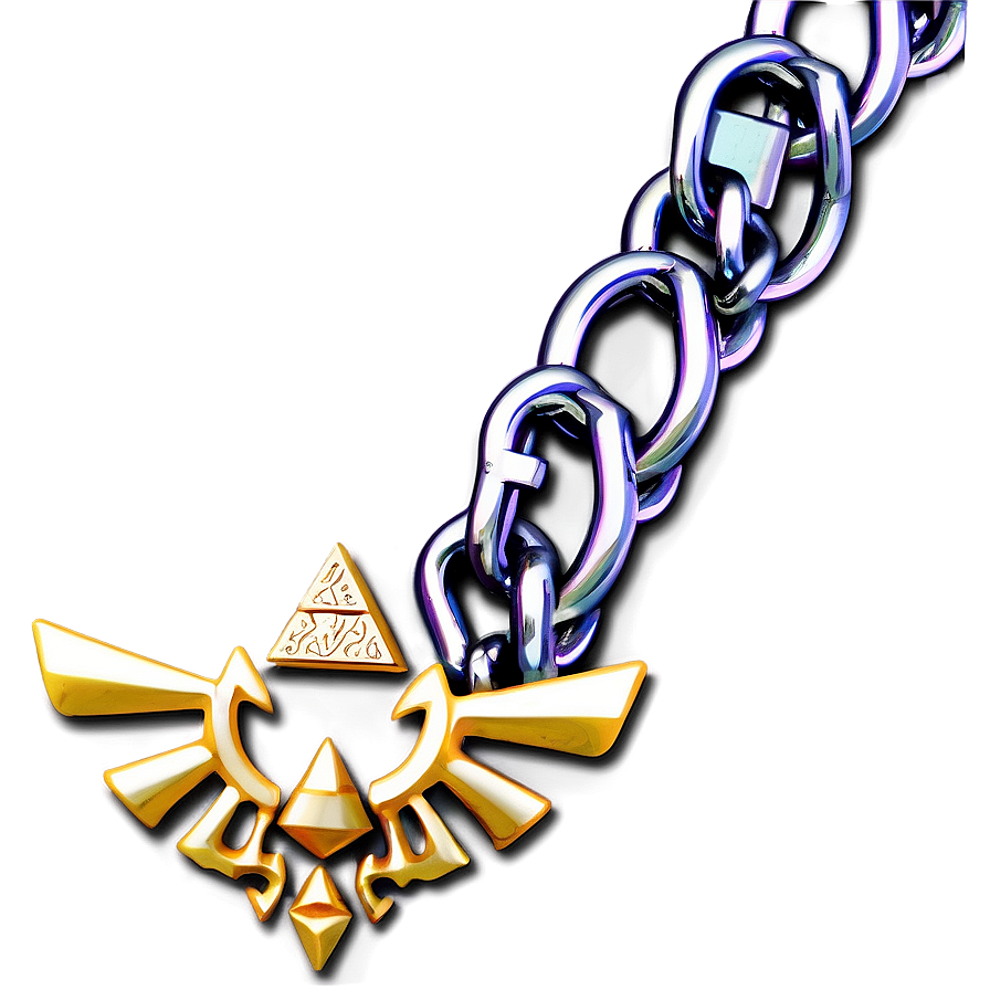 Triforce Chain Link Png Krx PNG Image