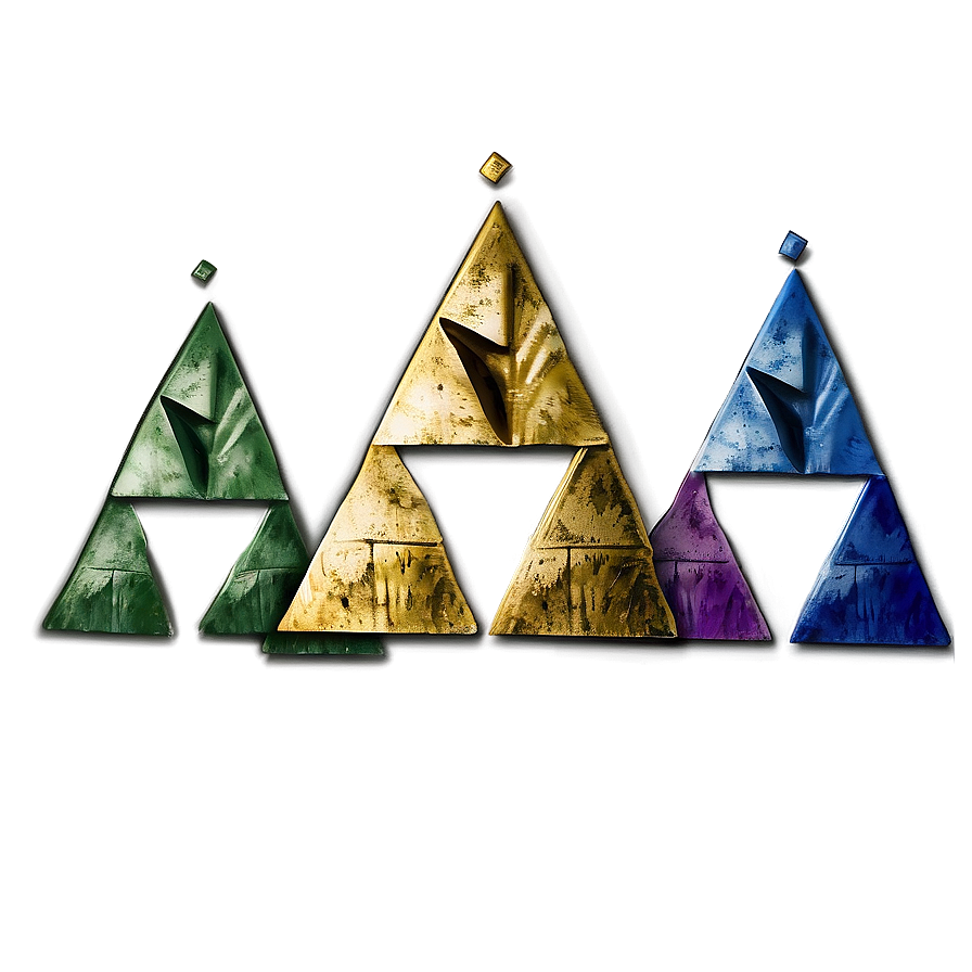 Triforce Grunge Look Png 05242024 PNG Image