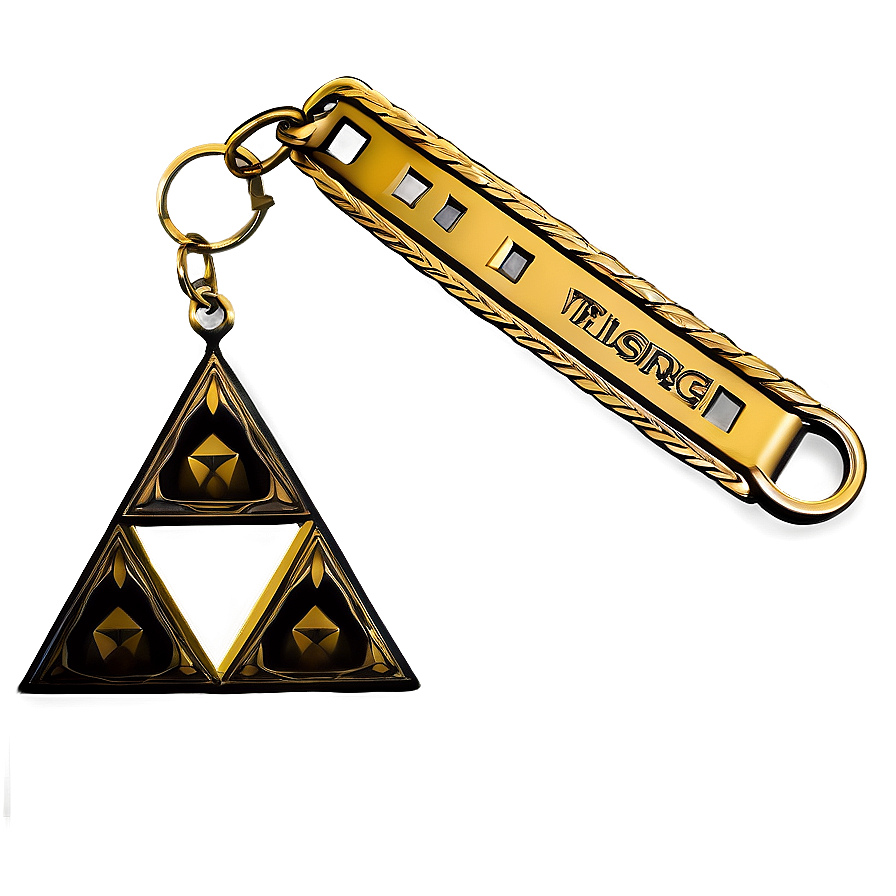 Triforce Keychain Design Png Nue27 PNG Image