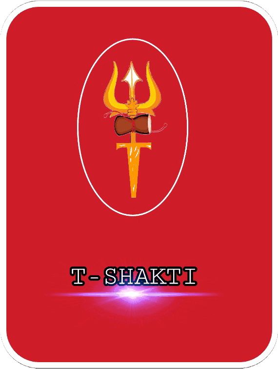 Trishul Weapon Graphic PNG Image