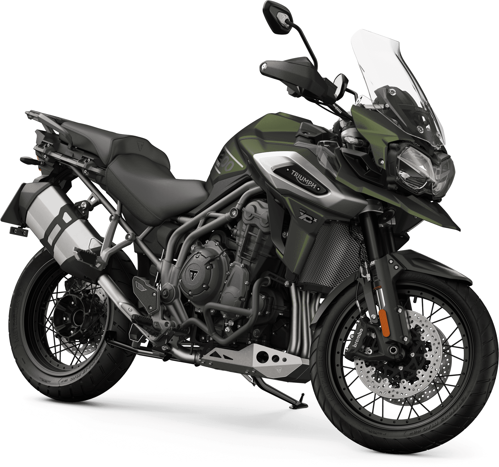 Triumph Tiger Adventure Motorcycle PNG Image