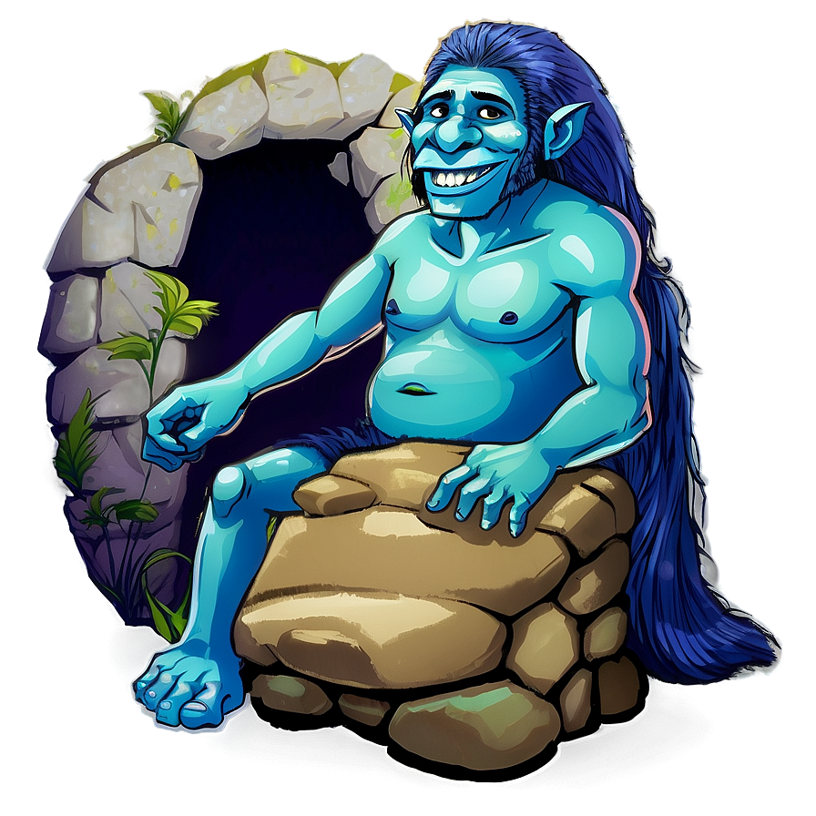 Troll Living In Cave Png Scp44 PNG Image