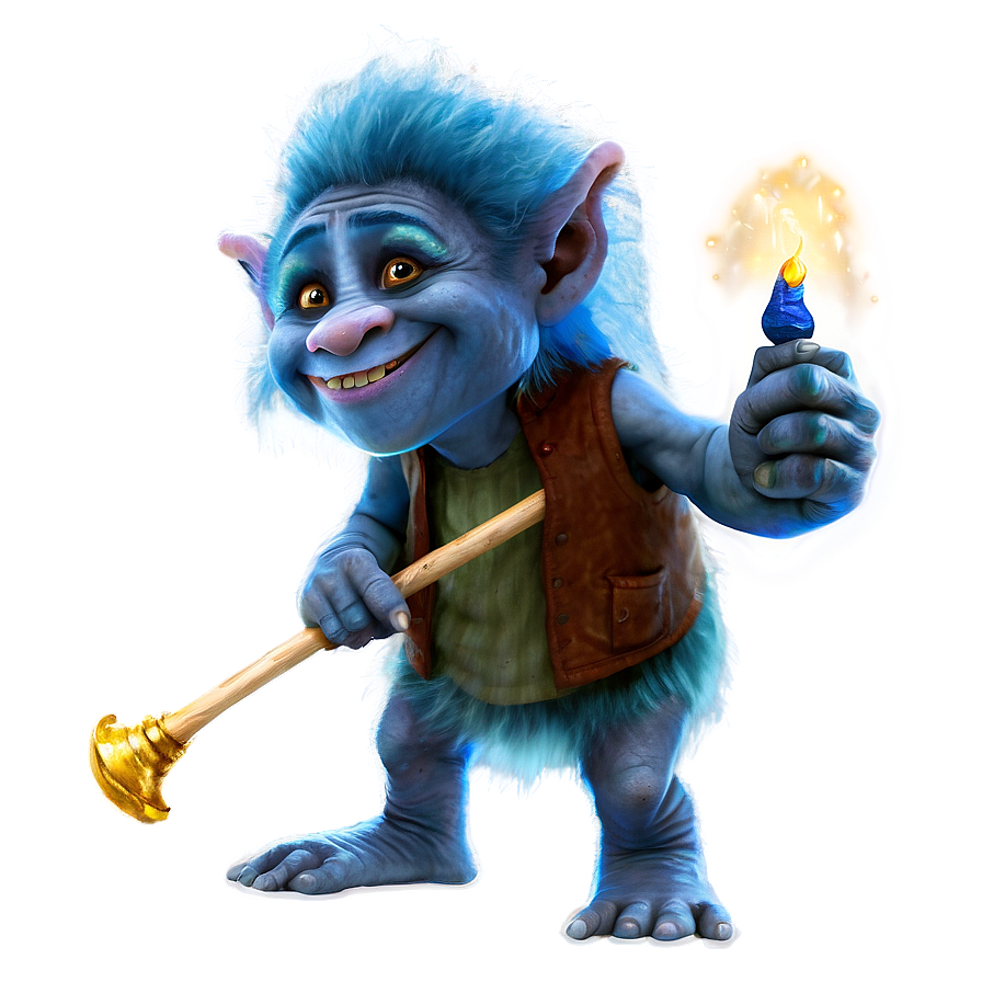 Troll With Magic Wand Png Eky PNG Image