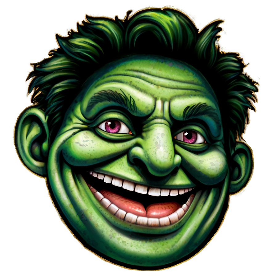 Trollface Illustration Png Uxk PNG Image